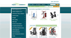 Desktop Screenshot of inspirefitnesssolutions.co.uk